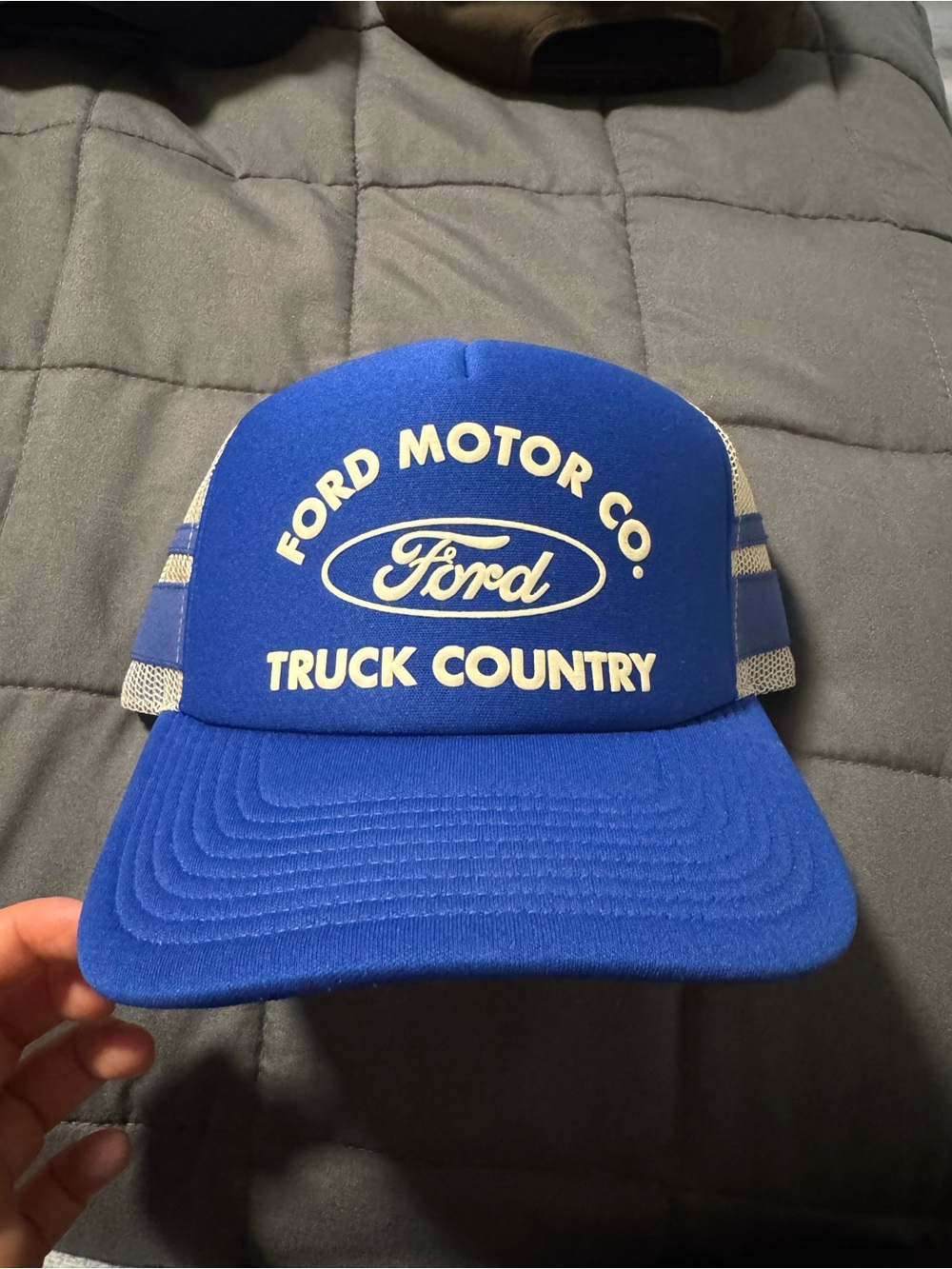 Ford Blue 'Truck Country' Mesh Trucker Cap